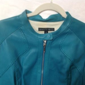 Lafayette Size 14 Leather NWT Jacket